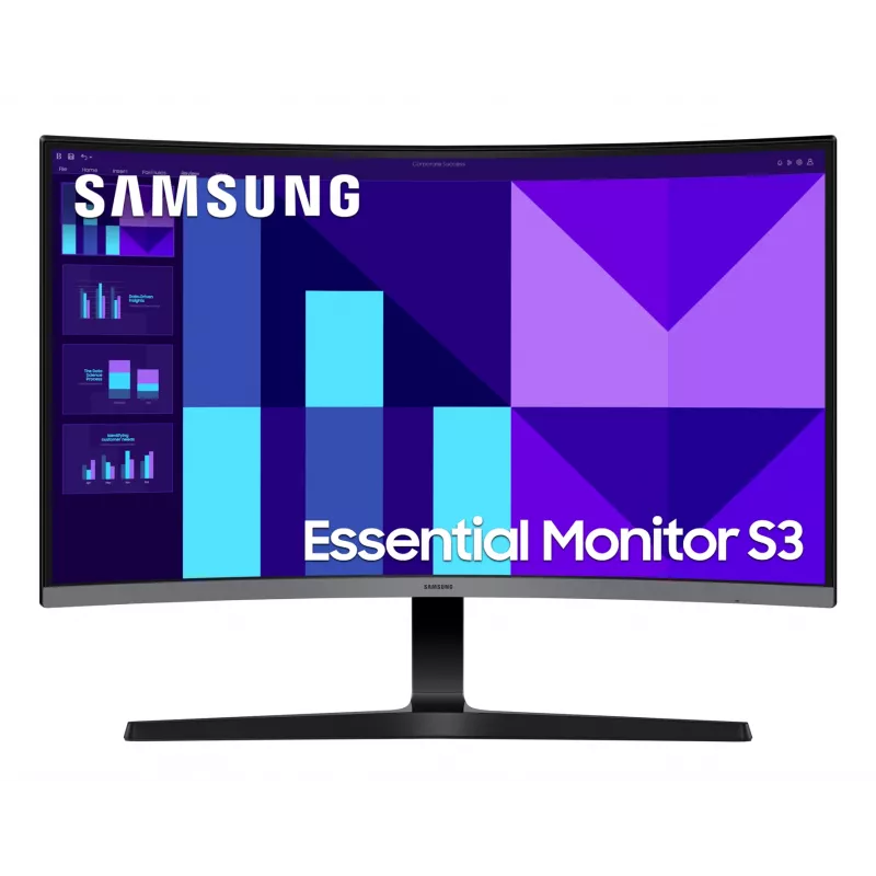 Samsung S27D392GAU LED ekranas 68,6 cm (27 colių) 1920 x 1080 pikselių Full HD LCD juodas