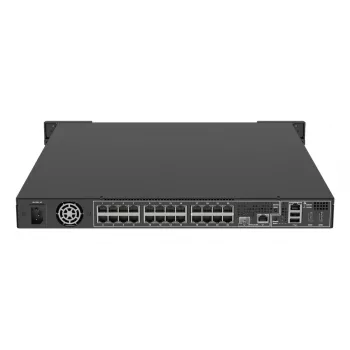 Tinklo vaizdo registratorius AXIS S2224 Mk II 1U Juoda — 24 kanalai, iki 7680×4320, 6 TB HDD, 256 GB SSD, RAID 0/1/10