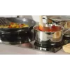 Puodų rinkinys Tefal Duetto+ G719S7, nerūdijantis plienas, 7 vnt. (puodai Ø16/20/24 cm, troškintuvas Ø16 cm), indukcinis, dangčiai, tinkamas orkaitei iki 250°C