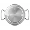 Puodų rinkinys Tefal Duetto+ G719S7, nerūdijantis plienas, 7 vnt. (puodai Ø16/20/24 cm, troškintuvas Ø16 cm), indukcinis, dangčiai, tinkamas orkaitei iki 250°C