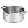 Puodų rinkinys Tefal Duetto+ G719S7, nerūdijantis plienas, 7 vnt. (puodai Ø16/20/24 cm, troškintuvas Ø16 cm), indukcinis, dangčiai, tinkamas orkaitei iki 250°C