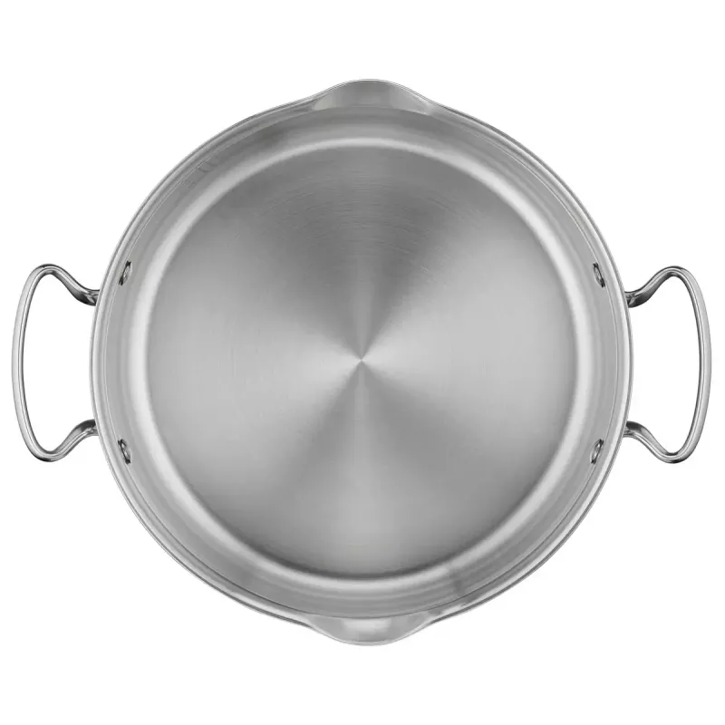 Puodų rinkinys Tefal Duetto+ G719S7, nerūdijantis plienas, 7 vnt. (puodai Ø16/20/24 cm, troškintuvas Ø16 cm), indukcinis, dangčiai, tinkamas orkaitei iki 250°C