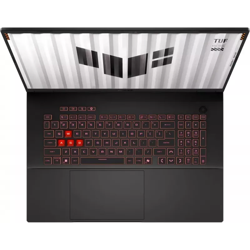 Nešiojamasis kompiuteris ASUS TUF Gaming A18 FA808UM-S9016W 18,0 col. Jaeger Gray, Ryzen 7 260, 16 GB DDR5, 512 GB NVMe SSD, GeForce RTX 5060 8 GB, 2.5K 240 Hz