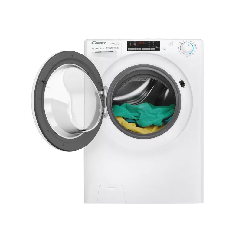 Candy CO4 374TWM6/1-S skalbimo mašina Priekinis įkrovimas 7 kg 1300 aps./min. Balta