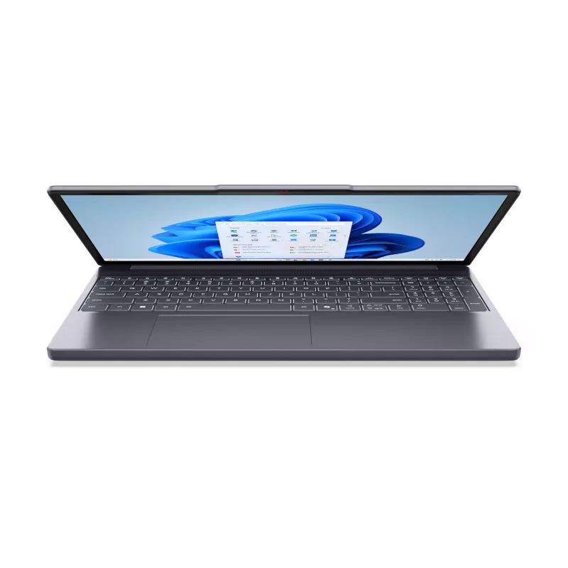 Lenovo IdeaPad plonas 3 15ARP10 AMD Ryzen™ 5 7535HS nešiojamas kompiuteris 38,9 cm (15,3 col.) WUXGA 16 GB DDR5-SDRAM 512 GB SSD Wi-Fi 6 (802.11ax) angliška klaviatūra Pilka