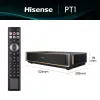 Projektorius HISENSE PT1 3D Smart TV, 16:9, Wi‑Fi ir Ethernet, HDR (HLG), HDMI 2.0/2.1, juodas