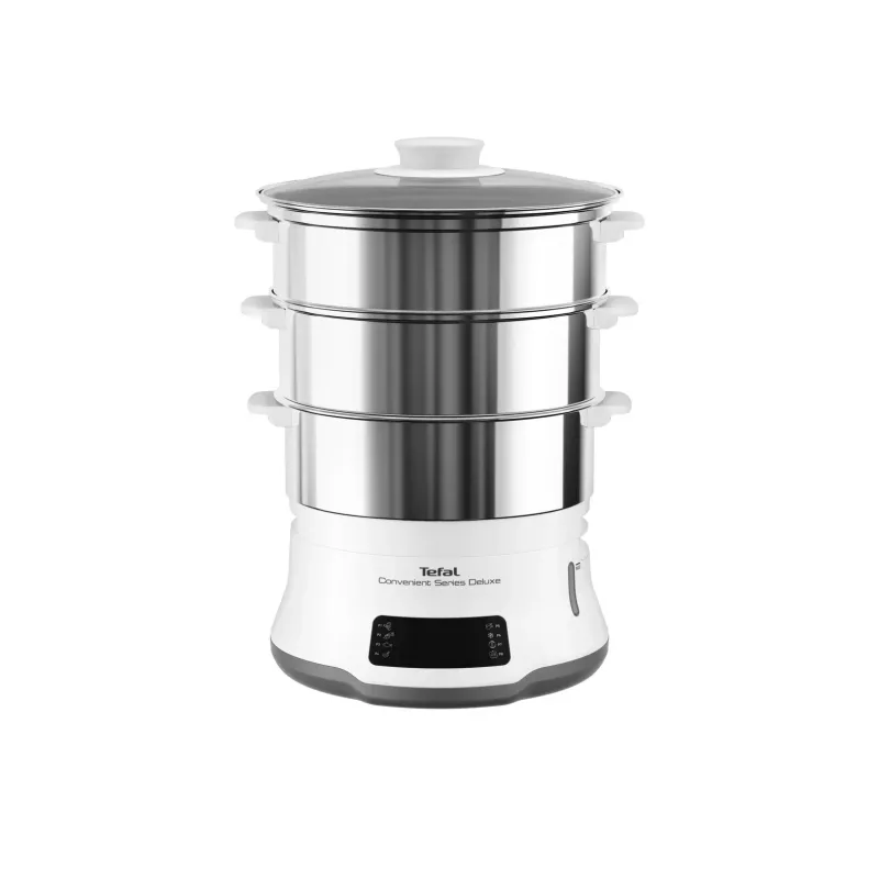 Tefal Convenient Series Deluxe VC502D garintuvas 3 krepšeliai Stalviršis 900 W Nerūdijantis plienas, Balta