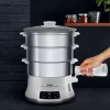 Tefal Convenient Series Deluxe VC502D garintuvas 3 krepšeliai Stalviršis 900 W Nerūdijantis plienas, Balta