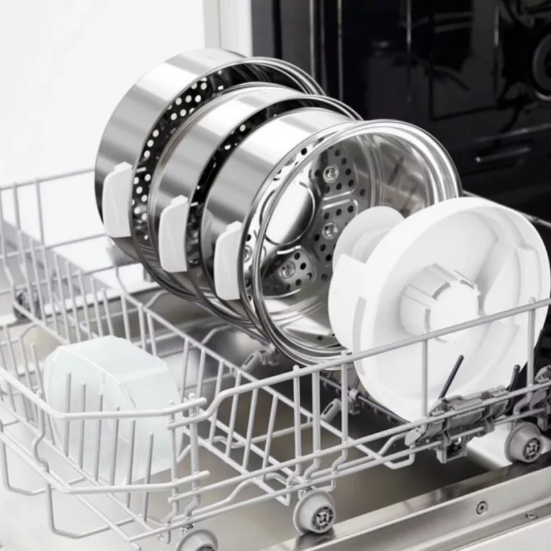 Tefal Convenient Series Deluxe VC502D garintuvas 3 krepšeliai Stalviršis 900 W Nerūdijantis plienas, Balta