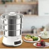 Tefal Convenient Series Deluxe VC502D garintuvas 3 krepšeliai Stalviršis 900 W Nerūdijantis plienas, Balta