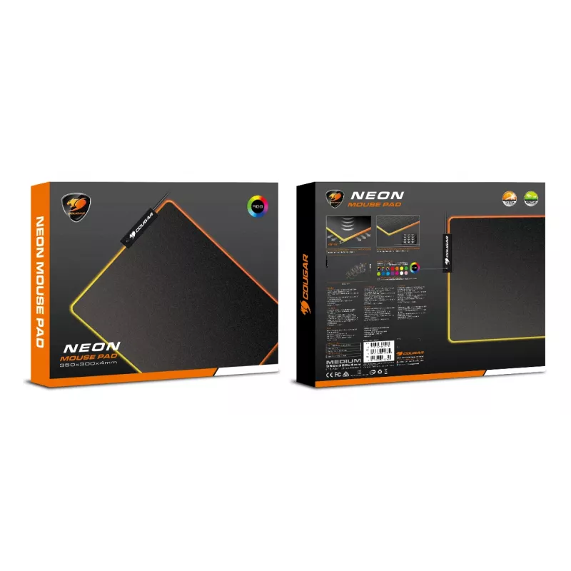 COUGAR Gaming pelė Pad NEON, ARGB, 350x300