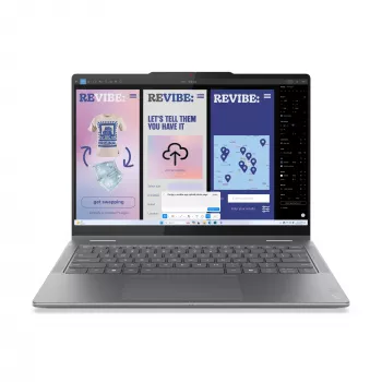 Nešiojamas kompiuteris Lenovo YOGA 7 2-in-1 14 colių Ultra 5 226V, 16GB LPDDR5x, 1TB NVMe, OLED WUXGA, Windows 11 Home, Luna Grey