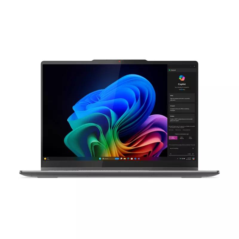 Nešiojamas kompiuteris Lenovo YOGA 7 2-in-1 14 colių Ultra 5 226V, 16GB LPDDR5x, 1TB NVMe, OLED WUXGA, Windows 11 Home, Luna Grey