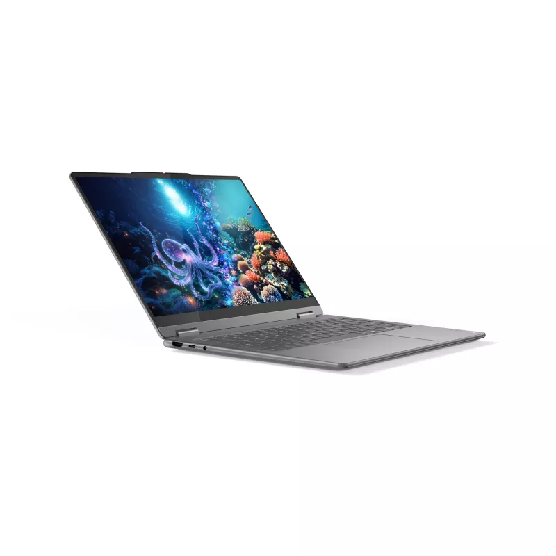 Nešiojamas kompiuteris Lenovo YOGA 7 2-in-1 14 colių Ultra 5 226V, 16GB LPDDR5x, 1TB NVMe, OLED WUXGA, Windows 11 Home, Luna Grey