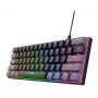 Trust GXT 867 Acira klaviatūra, žaidimams, USB, QWERTY, US English, juoda