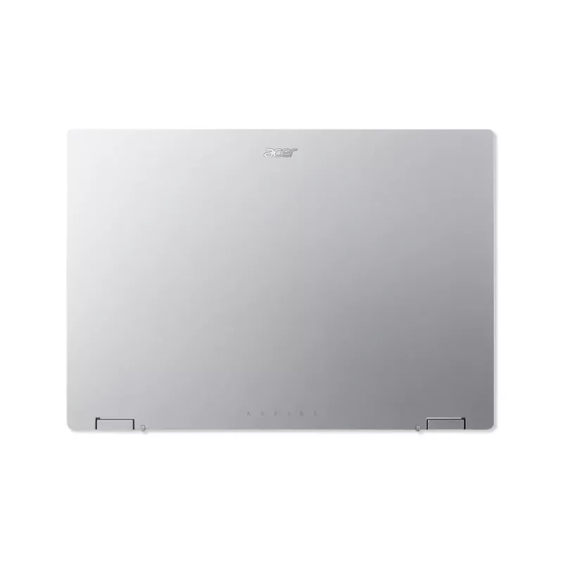 Hibridinis (2-in-1) nešiojamasis kompiuteris Acer Aspire Go Spin 14 AGSP14-31PT-C72L — 14 colių WUXGA jutiklinis ekranas, Intel N150, 16 GB LPDDR5, 512 GB SSD, Windows 11 Home, sidabrinis