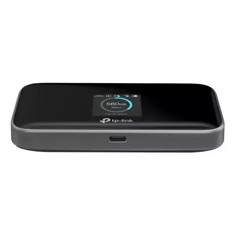 Mobiliojo tinklo maršrutizatorius TP-LINK M7750 — Nešiojamas LTE-Advanced 4G, 600 Mbps, 5 GHz Wi‑Fi 5, NanoSIM, MicroSD, 3280 mAh baterija