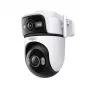 TP-Link Tapo Outdoor Dual Lens Pan/Tilt Security Camera, IP apsaugos kamera, lauko, laidinė ir belaidė, montavimas ant lubų/sienos/stulpo, balta, sferinė