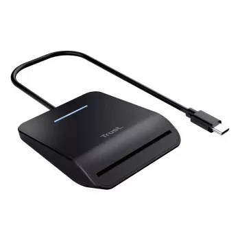 Trust Primo išmaniųjų kortelių skaitytuvas vidaus USB USB Type-C juodas