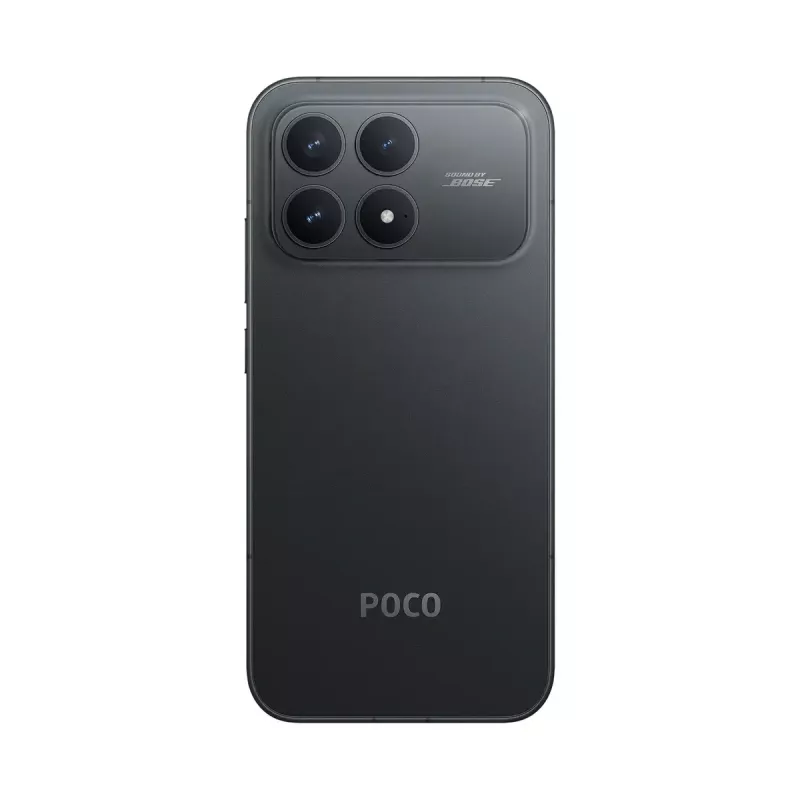 Išmanusis telefonas POCO F8 Pro — 6,59 colio (16,7 cm) 2510×1156, Qualcomm Snapdragon 8 Elite 3,53 GHz, 12 GB RAM, 512 GB, 50 MP triguba kamera, 6210 mAh, Dual SIM, IP68, juodas