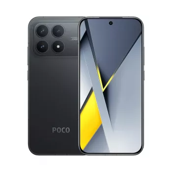 Išmanusis telefonas POCO F8 Pro — 6,59 colio (16,7 cm) 2510×1156, Qualcomm Snapdragon 8 Elite 3,53 GHz, 12 GB RAM, 512 GB, 50 MP triguba kamera, 6210 mAh, Dual SIM, IP68, juodas