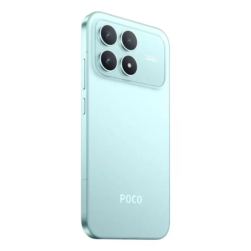 Išmanusis telefonas POCO F8 Pro — 6,59 col. 2510×1156, Qualcomm Snapdragon 8 Elite 3,53 GHz, 12 GB RAM, 512 GB, 5G, Dual SIM, 6210 mAh, IP68, mėlynas