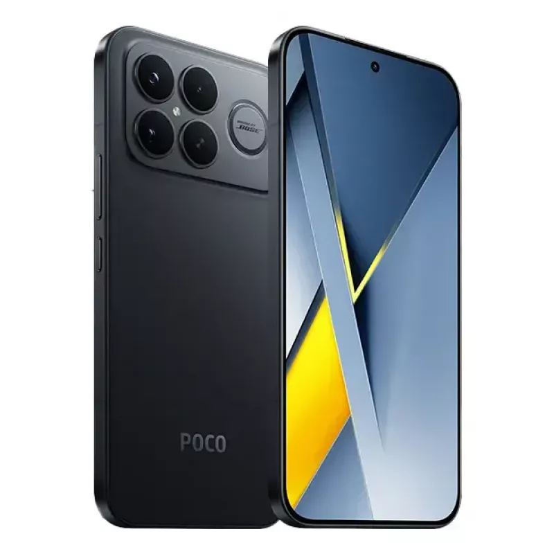 Išmanusis telefonas POCO F8 Ultra — Snapdragon 8 Elite Gen 5, 12 GB RAM, 256 GB, 6,9 col 2608×1200, 50 MP triguba kamera, 6500 mAh, Dual SIM, IP68, juoda