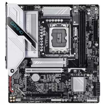 Pagrindinė plokštė GIGABYTE B860M GAMING WIFI6 — Micro ATX, LGA 1851, DDR5 iki 9066 MHz, 2 DIMM, PCIe 5.0, 2.5GbE, Wi‑Fi 6E