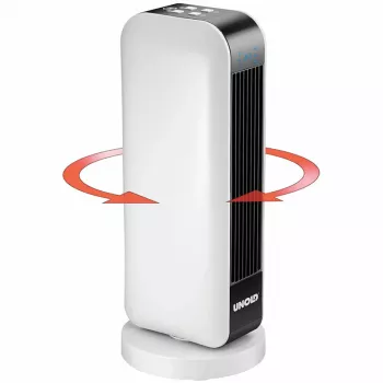 Unold 86430 elektrinis šildytuvas Patalpoms Juoda, Balta 2000 W Ventiliatorinis elektrinis šildytuvas