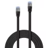Lindy 47481 tinklo kabelis juodas 1 m Cat6a U/FTP (STP)