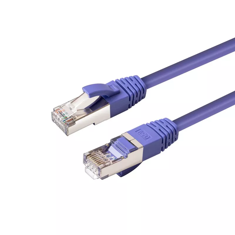 Microconnect MC-SFTP6A015P tinklo kabelis violetinis 1,5 m Cat6a S/FTP (S-STP)