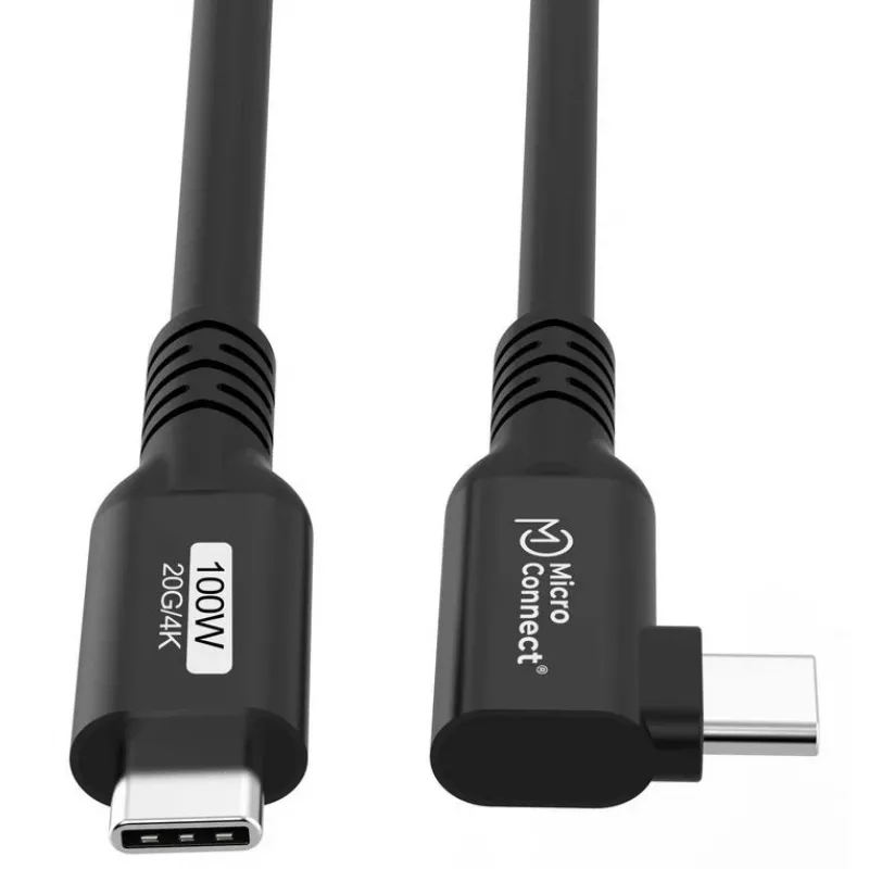 „Microconnect USB3.2CC005-A“ USB laidas USB 3.2 Gen 2x2 0,5 m USB C juodas