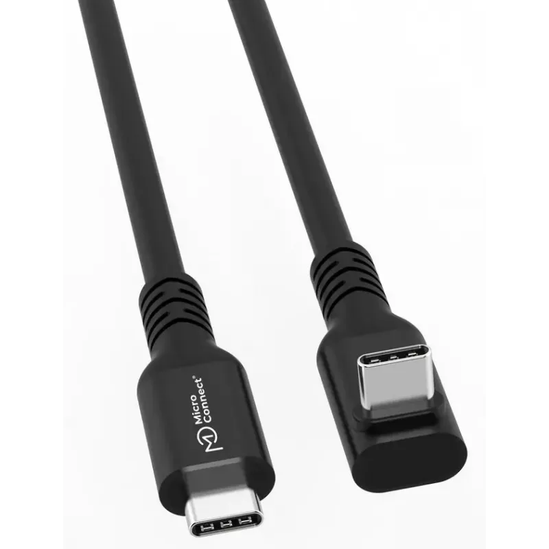 USB C į USB C laidas MicroConnect MC-USB3.2CC4-FA, USB 3.2 Gen 2x2, 20 Gbit/s, 4 m, juodas