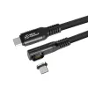 USB4 Gen 3x2 USB-C į USB-C kabelis MicroConnect MC-LS-USB4CC0.15-A — 0,15 m, juodas