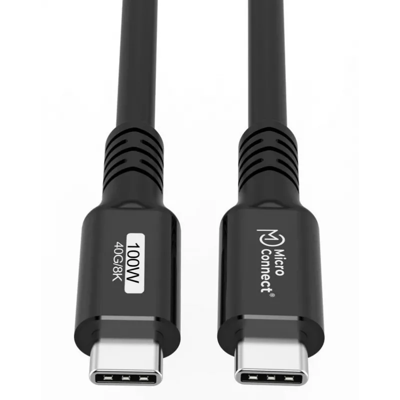 Microconnect USB4CC015 USB kabelis USB4 Gen 3x2 0,15 m USB C juodas