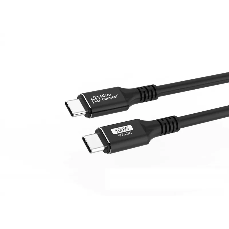 Microconnect USB4CC015 USB kabelis USB4 Gen 3x2 0,15 m USB C juodas