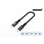 „Microconnect USB4CC015-240W“ USB laidas USB4 Gen 3x2 0,15 m USB C juodas