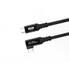 USB-C į USB-C kabelis MicroConnect USB3.2CC015-A, USB 3.2 Gen 2x2, 20 Gbit/s, 0,15 m, juodas