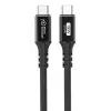 USB-C į USB-C kabelis MicroConnect USB3.2CC015 — USB 3.2 Gen 2x2, 0,15 m, juodas