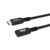 USB-C į USB-C kabelis MicroConnect USB3.2CC015EX, USB 3.2 Gen 2x2, 0,15 m, juodas