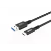 Microconnect USB3.2AC015 USB laidas USB 3.2 Gen 2 (3.1 Gen 2) 0,15 m USB C USB A Juodas
