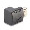 Lindy HDMI C tipo (moteriška) į HDMI A tipo (vyriška) 90 laipsnių kampinis adapteris aukštyn