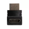 Lindy HDMI C tipo (moteriška) į HDMI A tipo (vyriška) 90 laipsnių kampinis adapteris aukštyn
