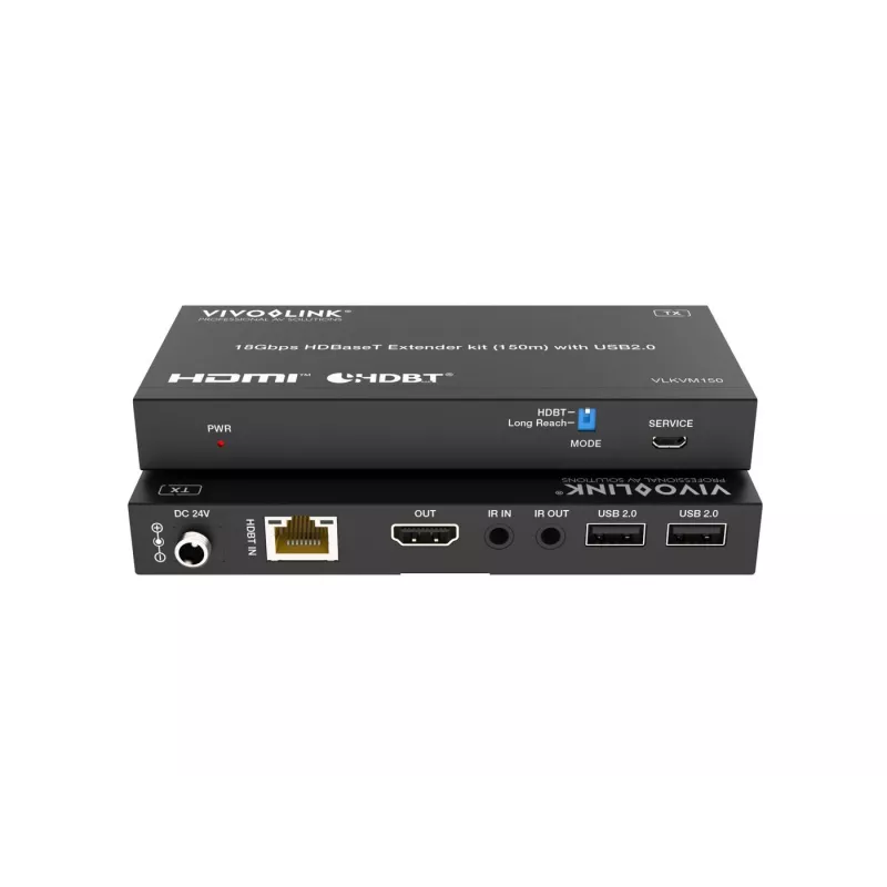 VivoLink VLKVM150 HDBaseT KVM plėtiklio rinkinys