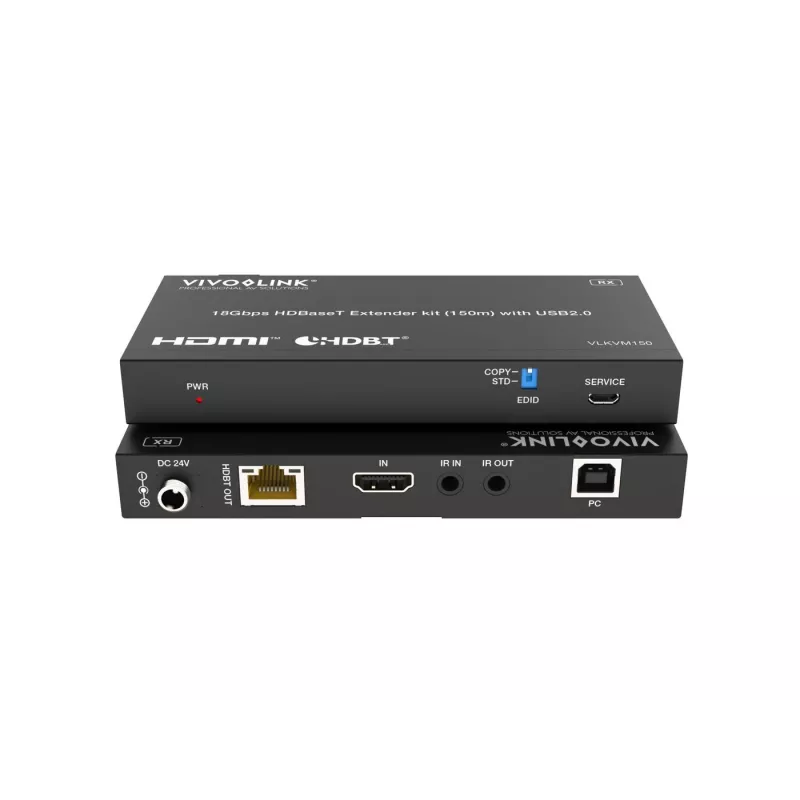 VivoLink VLKVM150 HDBaseT KVM plėtiklio rinkinys