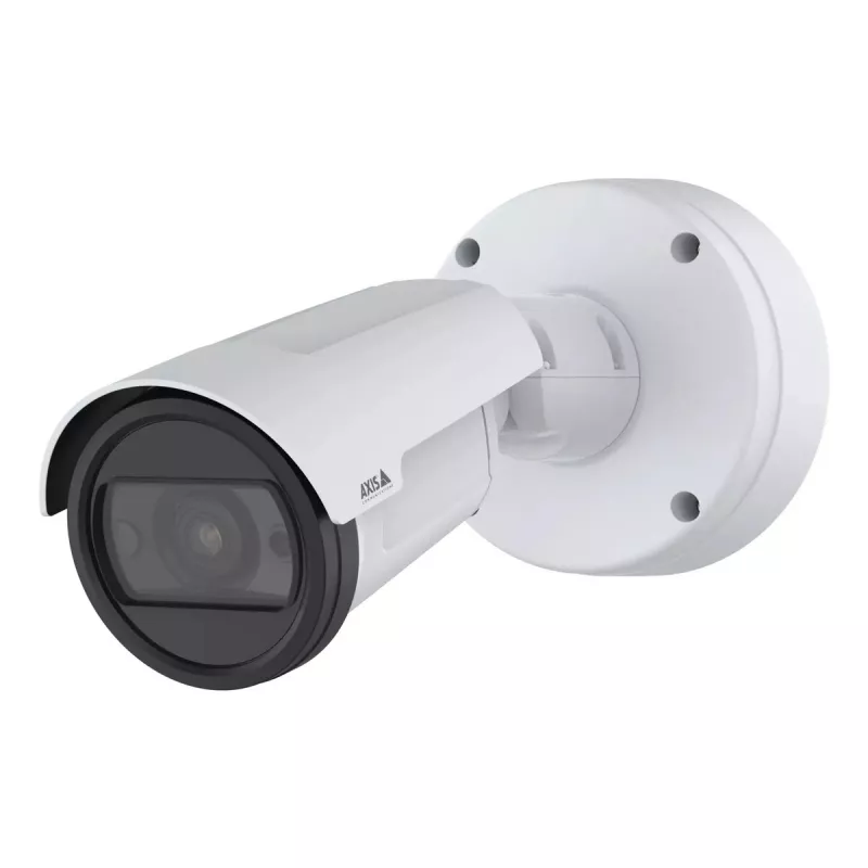 IP apsaugos kamera AXIS P1475-LE Bullet Lauko 1920x1080 60fps 3,1–9mm stulpo spaustukas balta