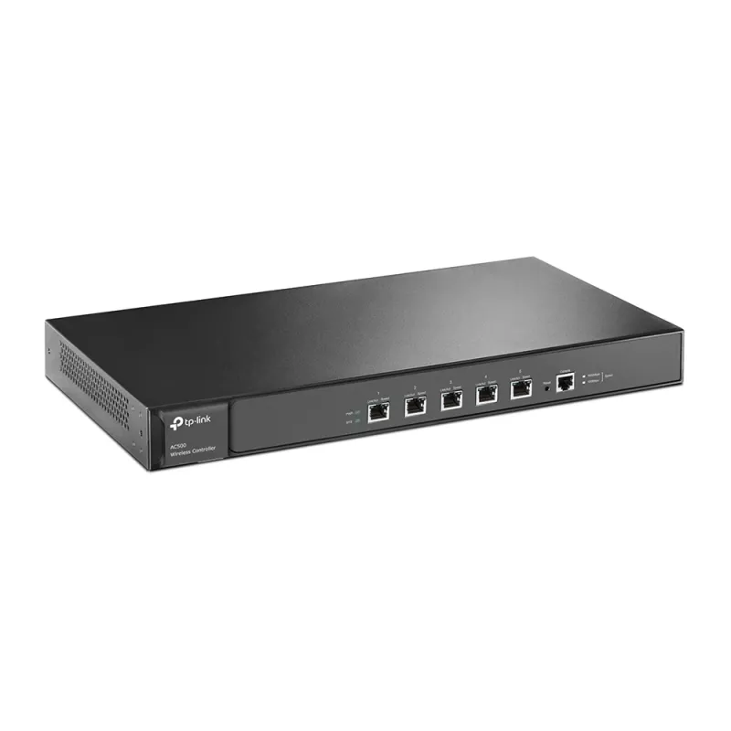 TP-Link AC500 belaidis valdiklis, juodas, 1U, montavimas į stovą, Activity, Link, Power, System, 1000 MHz, 256 MB