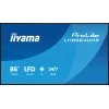 Skaitmeninės reklaminės plokštumos plokščias skydelis IIYAMA LH8664UHS-B3AG — 85,6 colių (2,17 m) 3840x2160 4K IPS, 450 cd/m², Wi‑Fi, Android, 24/7, juodas