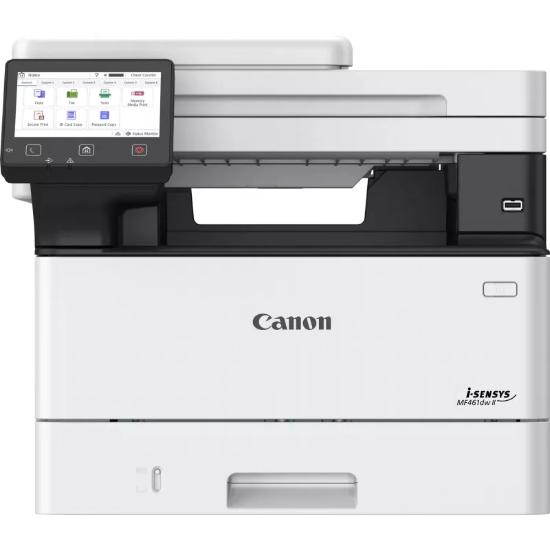 Daugiafunkcis lazerinis spausdintuvas Canon i-SENSYS MF461dw II — Vienspalvis A4, 1200x1200 DPI, 36 ppm, Wi‑Fi, Dvipusis spausdinimas