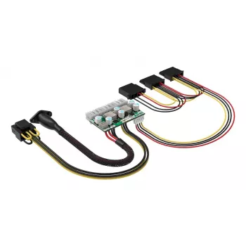 Akasa 150W nuolatinės srovės į ATX adapteris 12V 180W įvairiaspalvis